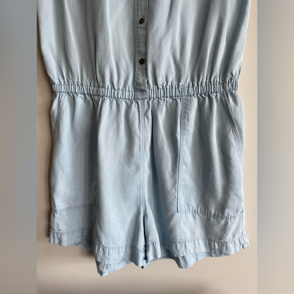 Daily Ritual || Light Blue Romper - Picture 6 of 7